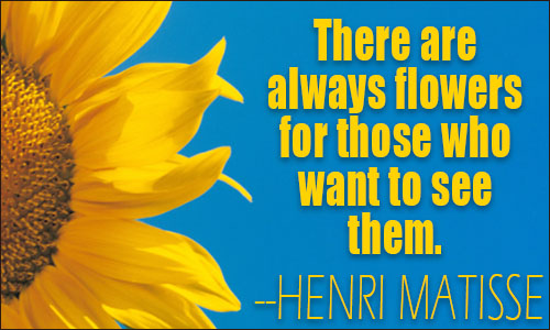 Flowers quote