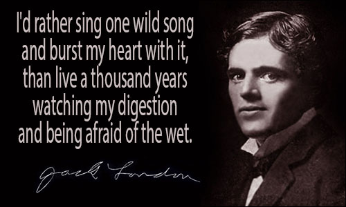 Jack London quote