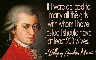 Mozart quote