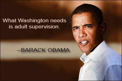 What Washington needs is adult supervision.